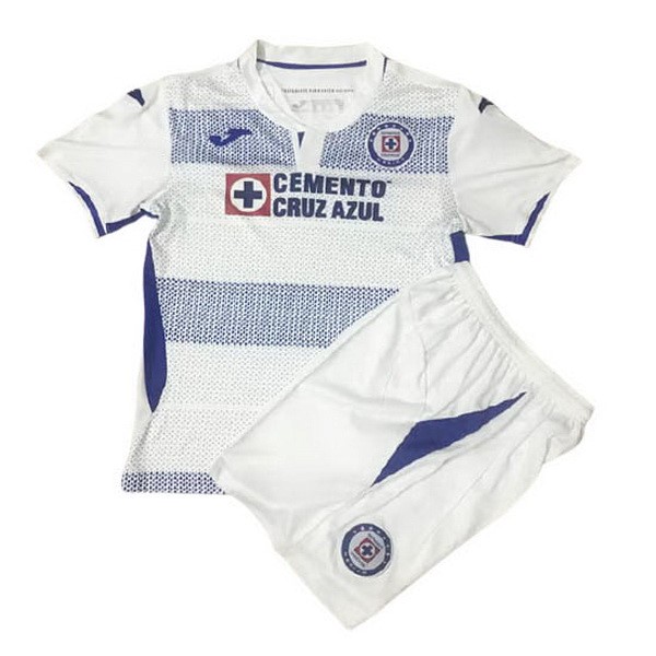 Camiseta Cruz Azul 2ª Niños 2020-2021 Blanco